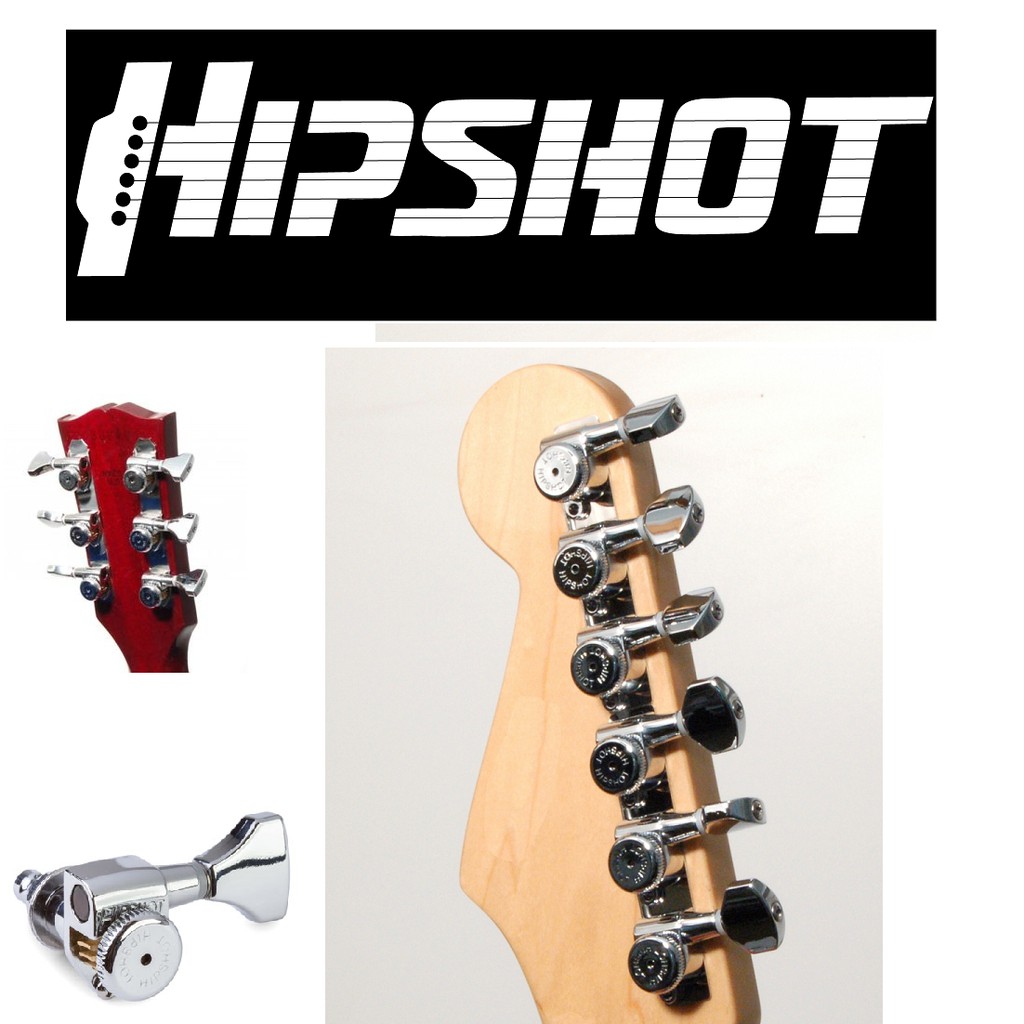 Hipshot 美國製造 鎖定式 高階 電 木 吉他 專用 弦鈕 Fender Gibson 3+3 6in