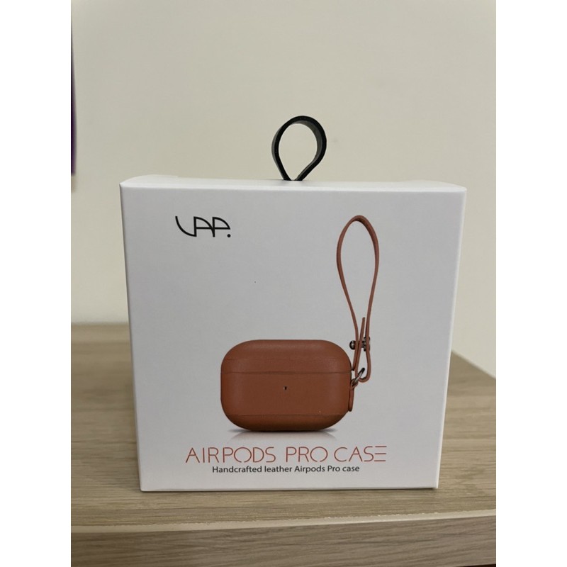 VAP AirPods Pro真皮保護套（棕色）