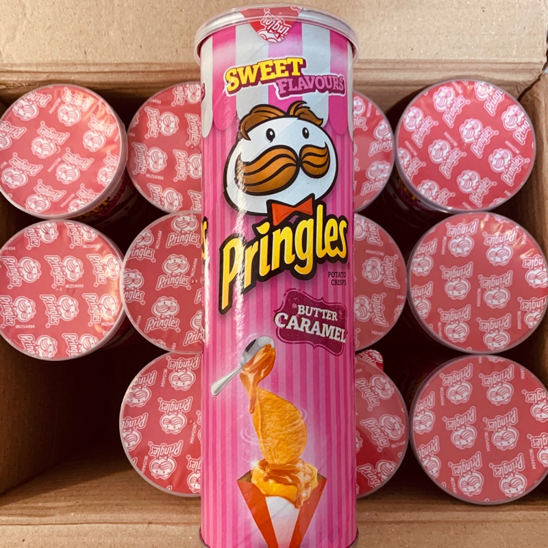 韓國🇰🇷限定 粉紅品客 焦糖奶油洋芋片 pringles butter caramel ✨110g ❗️最後1罐