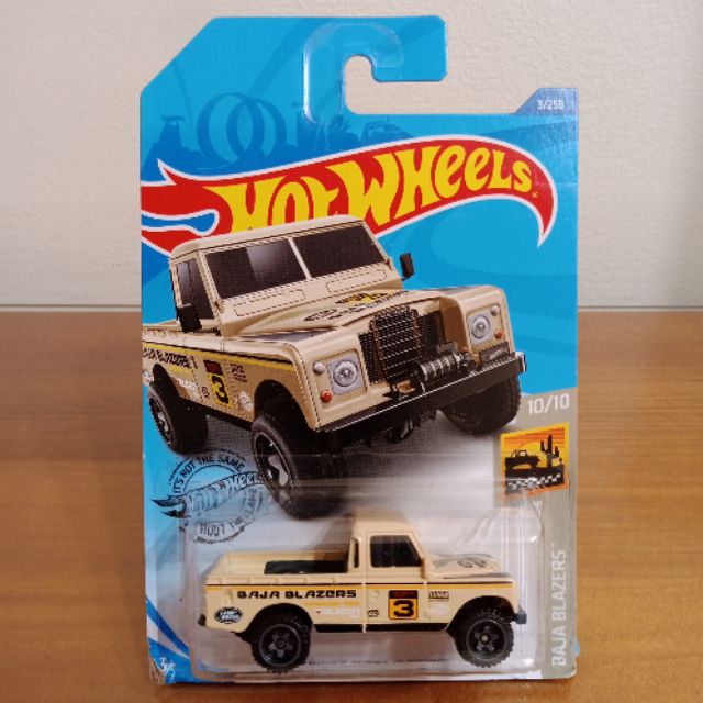 hot wheels land rover pickup