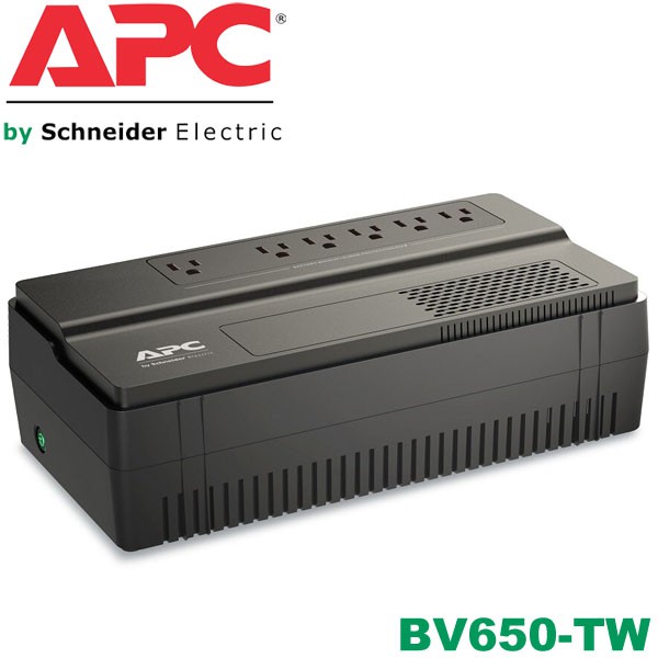 【3CTOWN】限量含稅附發票 APC BV650-TW Easy UPS 650VA 在線式互動式 不斷電系統 UPS