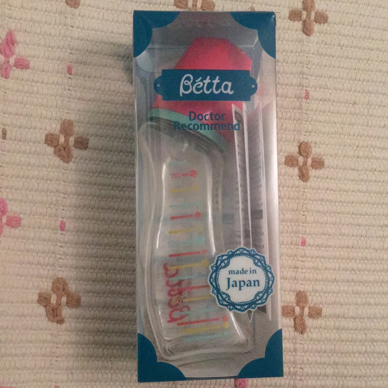 日本Betta防脹氣玻璃奶瓶-GC3-150ml
