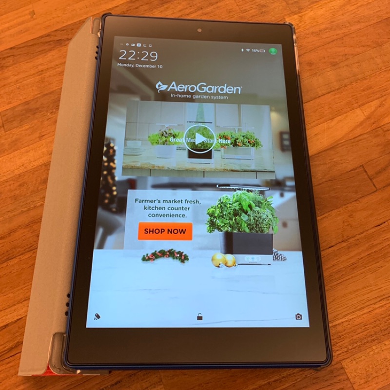 最新Amazon Fire HD 10 Tablet 平板電腦 10.1吋 第七代 2018年版 32G 海洋藍