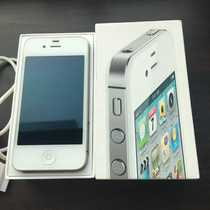 Iphone 4s白色手機 蝦皮購物