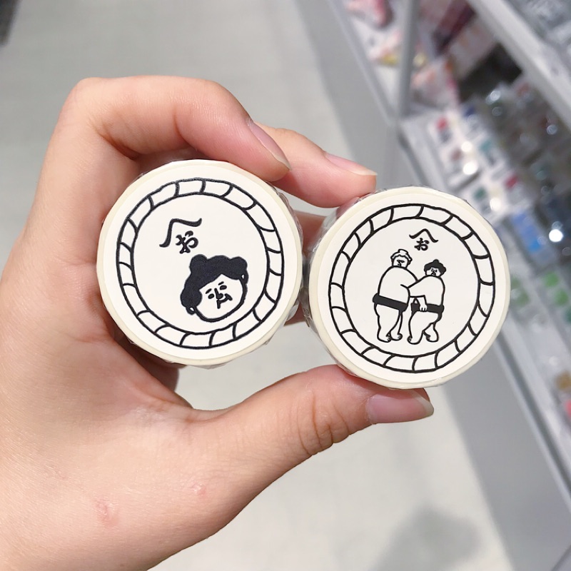 水縞西東 相撲和風小力士紙膠帶現貨 蝦皮購物