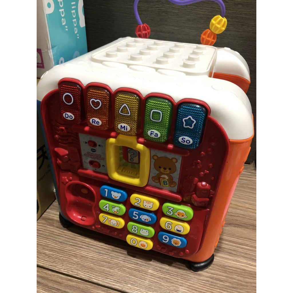 Vtech 聲光積木學習寶盒(8成新)