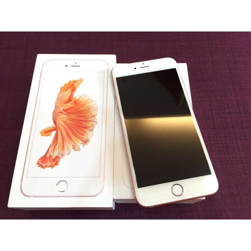 iPhone 6s Plus 玫瑰金 16G 保固到今年10/12 不議價