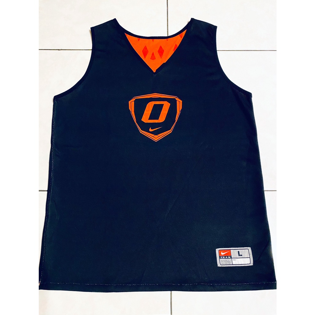 全新 五折出清 國外稀有 台灣未發 NIKE OKLAHOMA 奧克拉瑪 NCAA 雙面 球衣 籃球 背心 黑橘 絕版品