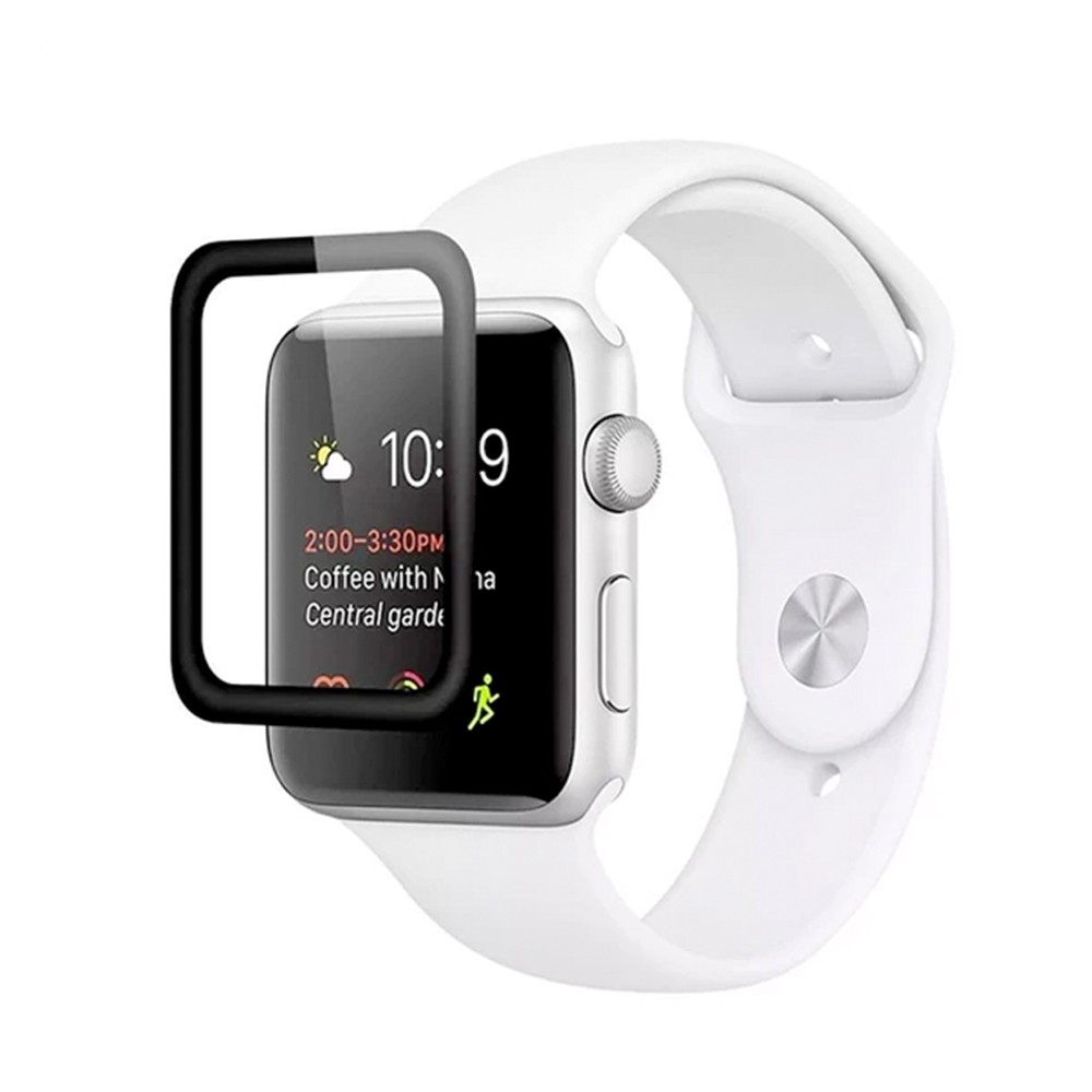 Pormate Apple Watch 38mm 滿版強化玻璃保護貼(Guardio)