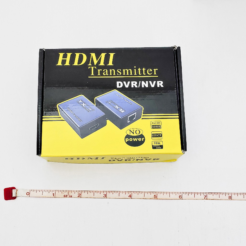 [台灣現貨] HDMI延長器30米 HDMI單網線 RJ45網路延長器 音視頻同步1080p 超高清