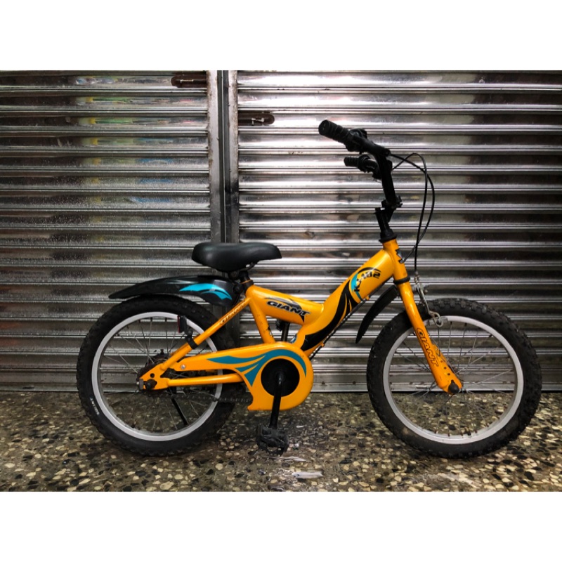 【 專業二手腳踏車買賣 】中古捷安特兒童車 GIANT KJ182 二手16吋兒童車 中古16吋兒童腳踏車