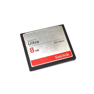 Cf 8GB Sandisk Ultra 50MBs 緊湊型閃存卡工業存儲卡