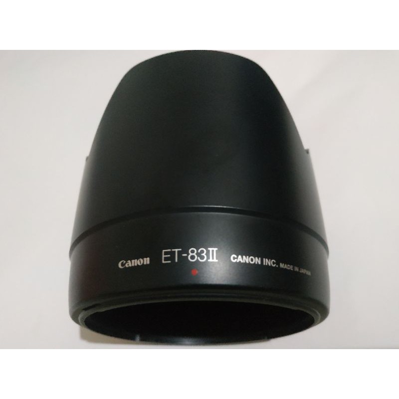 Canon EF 70-200mm ET-83 II 原廠蓮花遮光罩 小白一代鏡專用 9成5新 漂亮美品 含運
