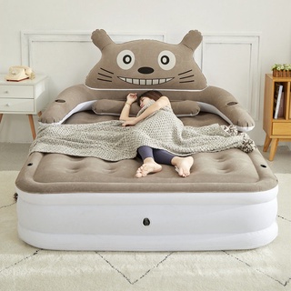 【豆腐妹的窩】充氣床墊加高家用雙人加厚可愛卡通龍貓床便攜式單人自動沖氣墊床