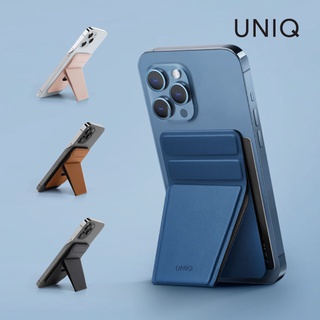 【UNIQ】帶卡夾通用手機磁吸支架 ( LYFT / 附特選薄膜背膠 )｜手機支架 手機架 手機座