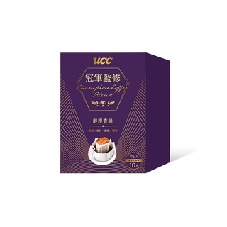 UCC 冠軍監修醇厚香韻濾掛式咖啡 10g x 10入【家樂福】