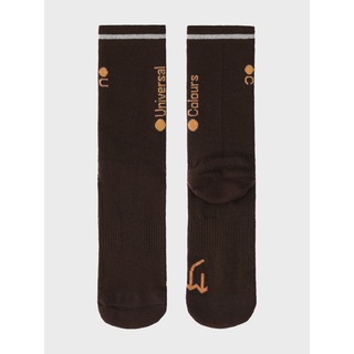 [ nabiis.cc ] Universal Colours｜Mono Merino Socks Brown