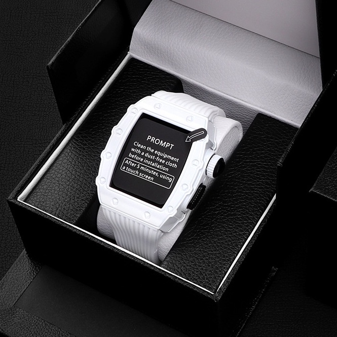 【Apple Watch "RM款"不鏽鋼改裝錶殼 】44/45mm Apple Watch 4/5/6/SE/7/8代