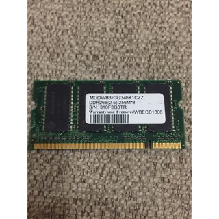 筆記型電腦 記憶體 ADATA DDR 200 pin 256M*8 2GB