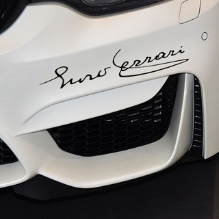 【現貨】_最速灣岸 ENZO簽名復刻車貼 裝飾貼紙 燈眉貼 后視鏡 反光鏡貼紙