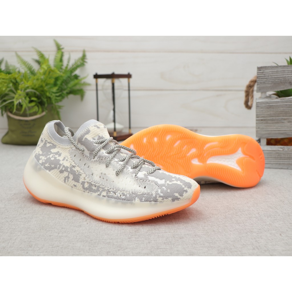 Glow adidas yeezy boost 350 v3 black orange new sale
