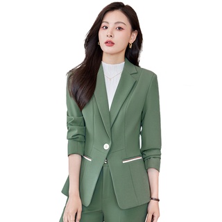 愛依依.西裝外套 上班職業外套 開衫上衣 S-4XL新款时尚高级感韩版正装小西服跨091-50917.