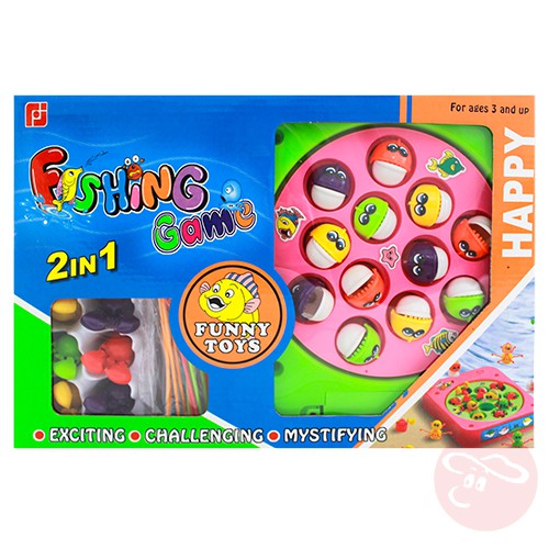 【瑪琍歐玩具】電動釣魚盤 桌遊遊戲兒童玩具/FJ381-2AB