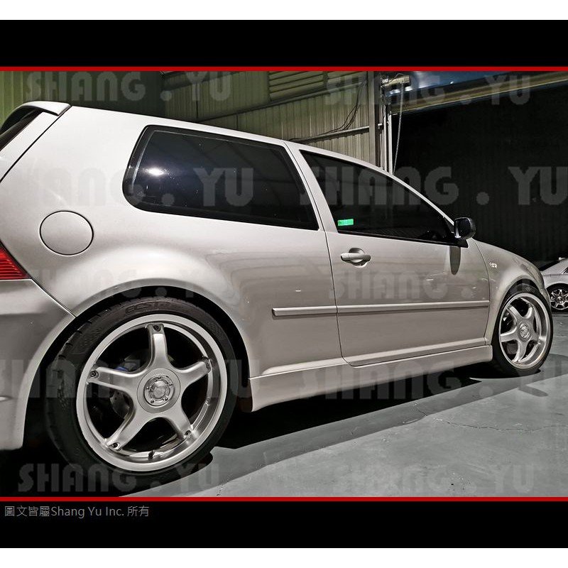 福斯 VW Volkswagen GOLF4 MK4 側裙 套件 R32 GTI 3門