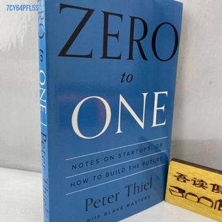 新款從0到1 英文原版 Zero to One 從零到一 Peter Thiel