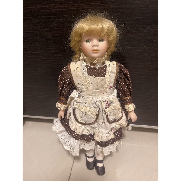 可愛陶瓷娃娃，二手，鄉村女僕風