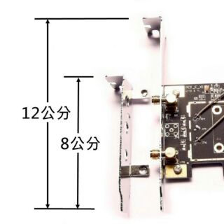 機殼擋板 mini PCI-E網卡轉PCI-E x1 x16轉接卡用擋板 長擋板/短擋板