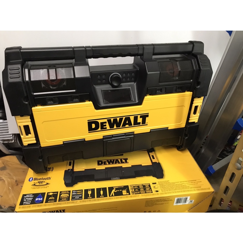 美國 DeWalt 得偉 DEWALT 變形金剛 行動藍芽音響 藍芽喇叭 揚聲器  DWST17510