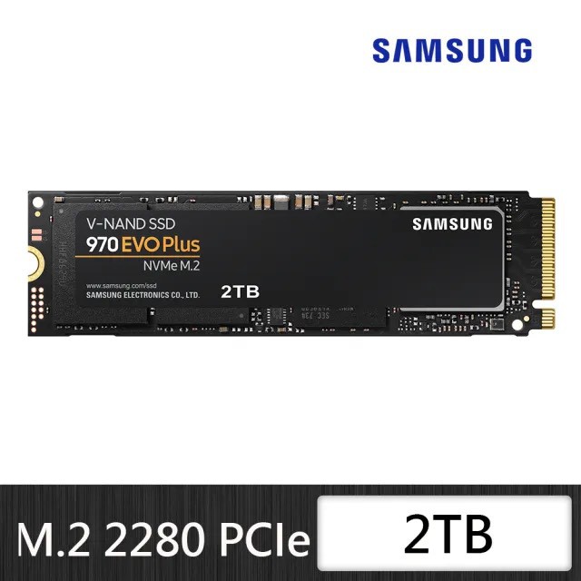 三星 SAMSUNG 970 EVO PLUS 2TB M.2 2280 SSD 固態硬碟 現貨 全新