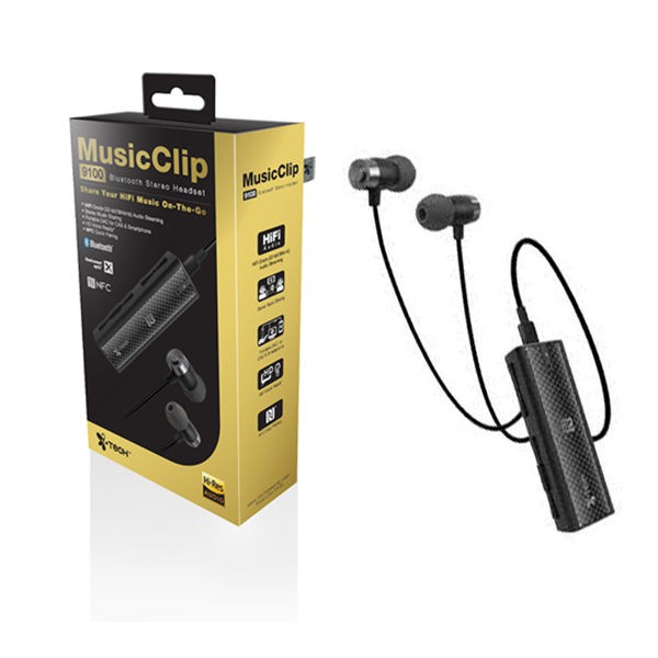 i-Tech MusicClip 9100 DAC轉高階析 內附Hi-Res耳機 高音質雙待 HD通話 快速充電
