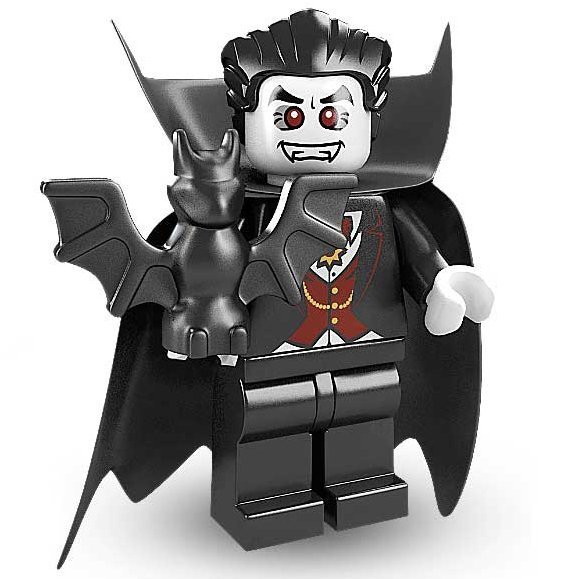 【台中翔智積木】LEGO 樂高 8684 人偶包 第二代 5號 吸血鬼 吸血蝙蝠 Vampire