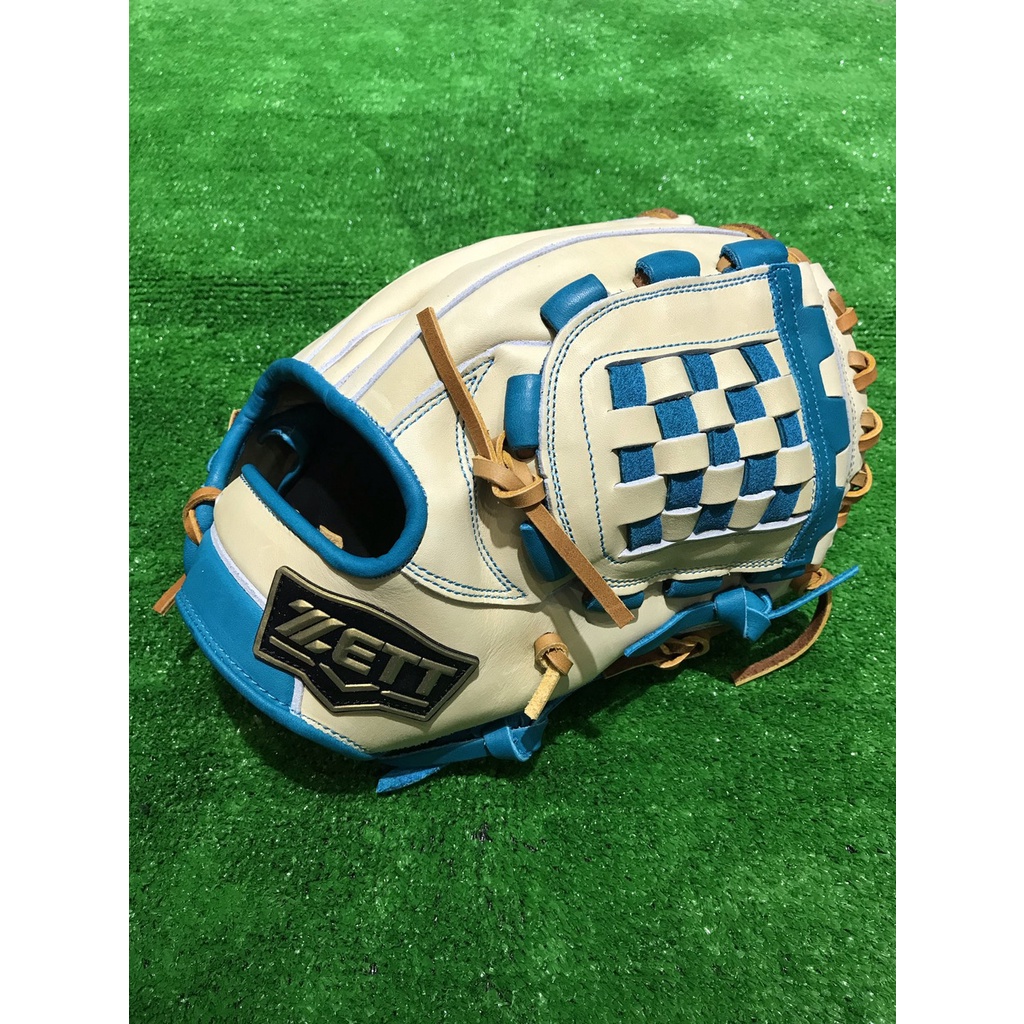 ZETT SPECIAL ORDER 訂製款棒壘球手套特價源田款11.5吋奶油色
