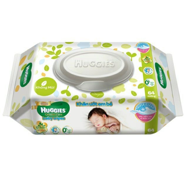 Huggies 濕巾盒 64 片無香味