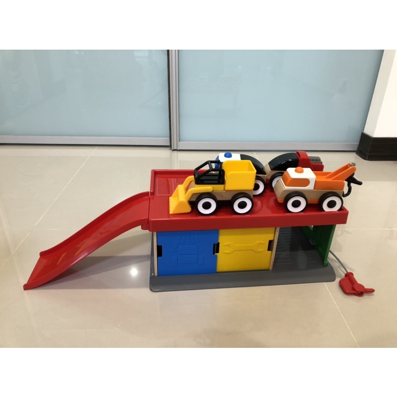 Ikea Lillabo 玩具車庫及玩具車 4台 蝦皮購物