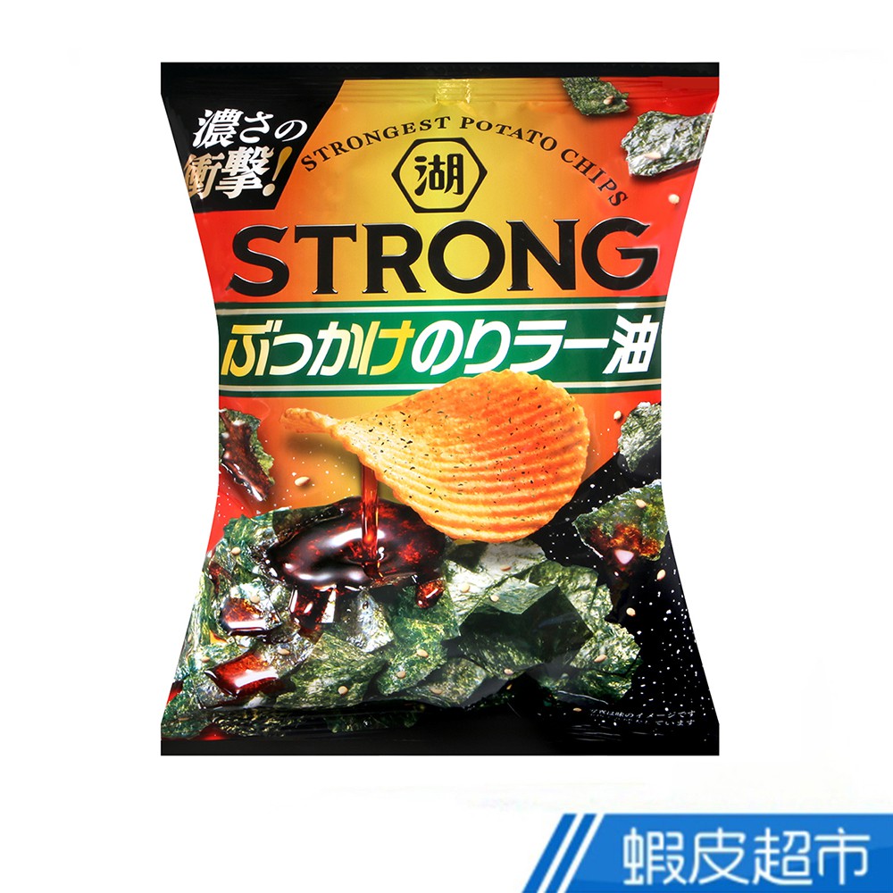 日本 湖池屋 湖池屋洋芋片-海苔辣油風味 (80g) 現貨 蝦皮直送