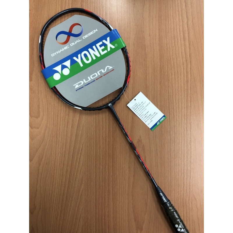 台灣製！免運特惠! 【YVM羽球】Yonex 羽球拍 DUORA 77 雙面刃 定價3400