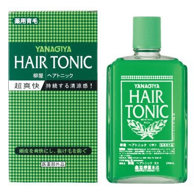 日本製 YANAGIYA柳屋 Hair Tonic 頭皮調理水 240ML 360ML爽快 清涼 櫻花生活日舖