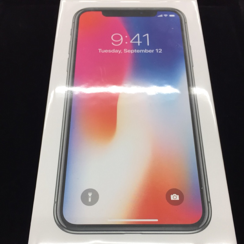 全新未拆封iphone x (64G灰色)
