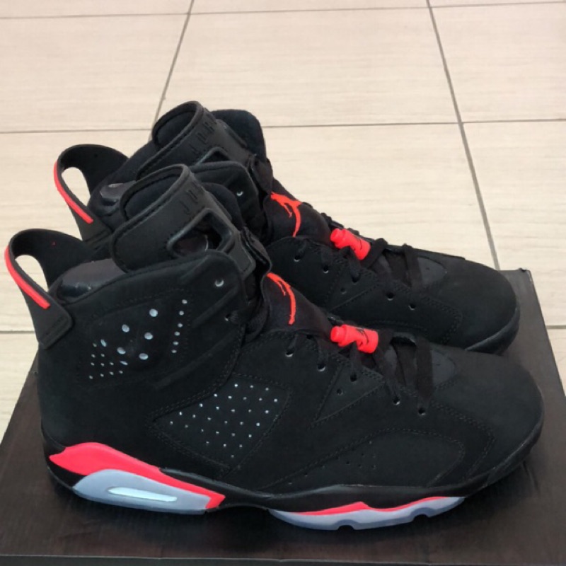Nike Air Jordan 6 Retro Black/Infrared US 9