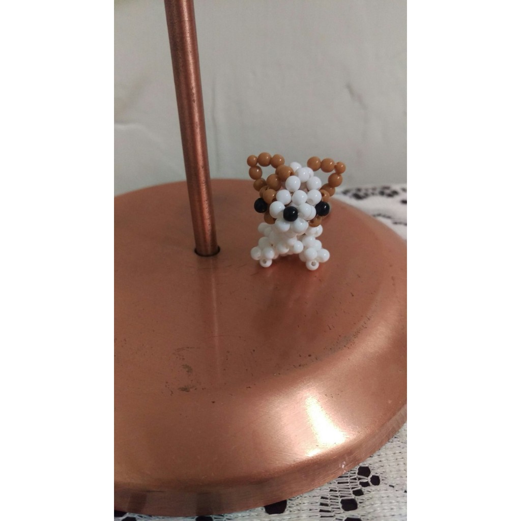串珠表格紙檔-4mm 大頭吉娃娃 狗 只有作法無珠子