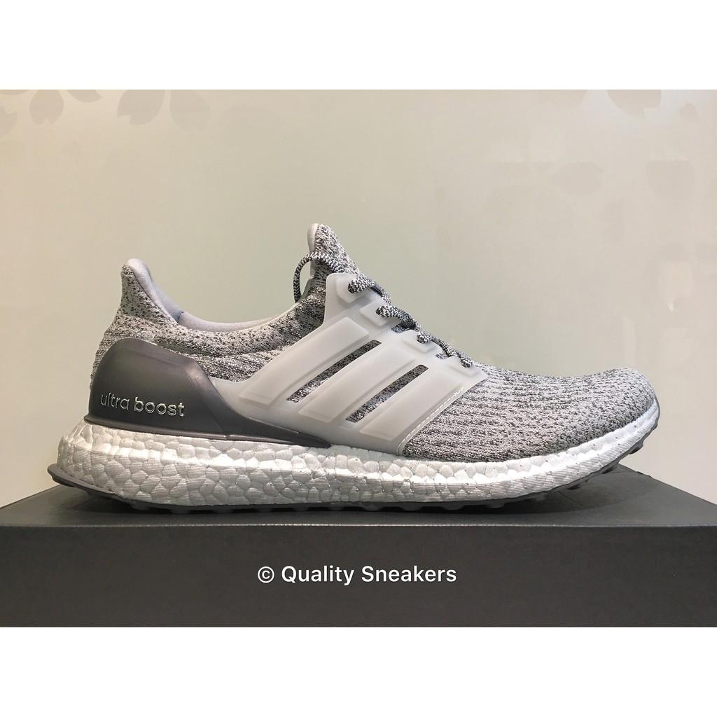 Quality Sneakers - Adidas Ultra Boost 3.0 銀灰 編織 馬牌底 BA8143