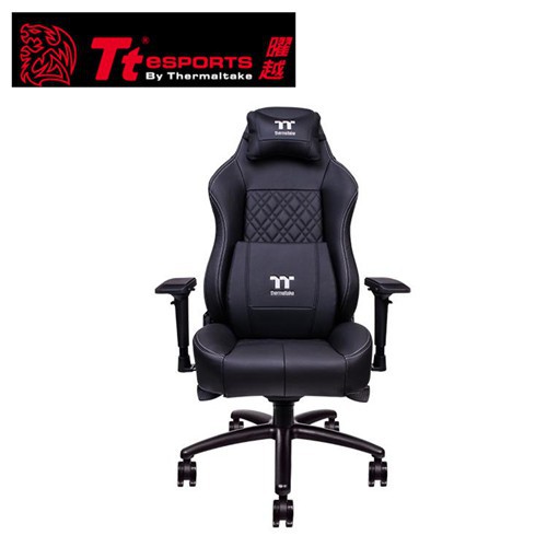 Tt eSPORTS 曜越 X COMFORT 真皮電競椅 黑色 現貨 廠商直送