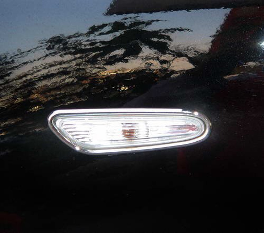 《※金螃蟹※》寶馬 BMW 5 E60 2003~2009年 系列 鍍鉻 側燈框