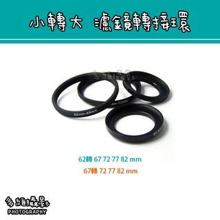 【多維攝影】小轉大 62mm 67mm 轉大口徑 濾鏡 轉接環 口徑轉接 公-母