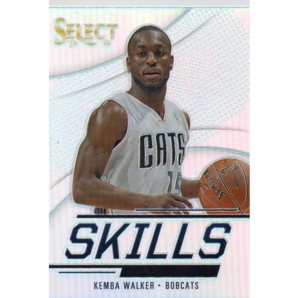 NBA 球員卡 Kemba Walker 2014-15 Select Skills Prizms 亮面