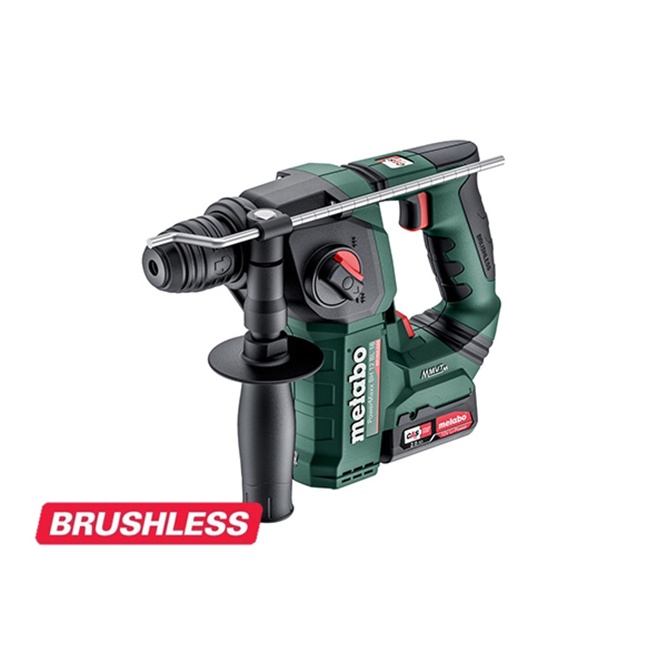 metabo 美達寶 12V鋰電無刷鎚鑽 POWERMAXX BH 12 BL 16 (2.0Ah雙電套裝組)